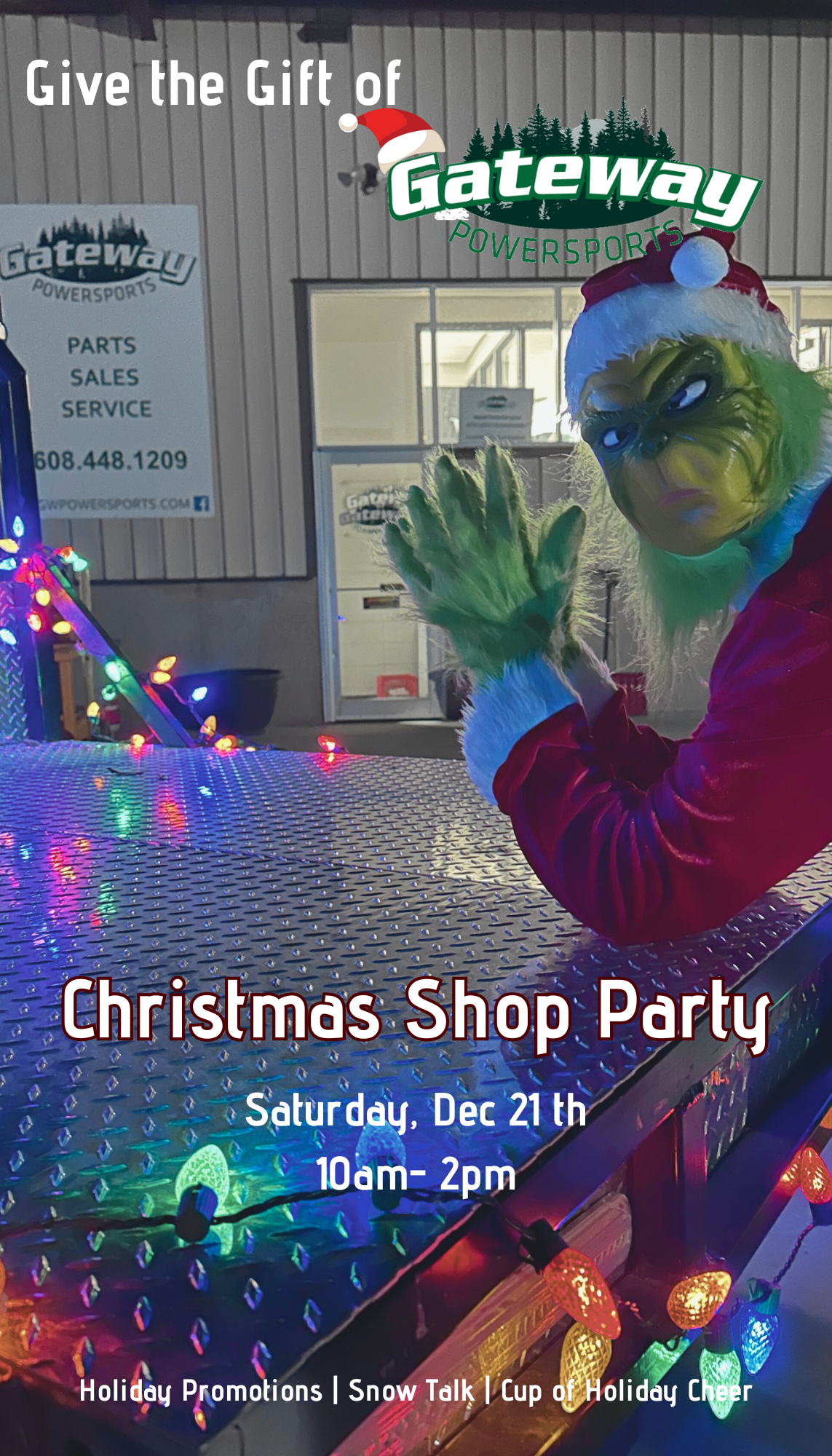 Shop Christmas Snowmobile Party